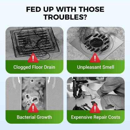 🏖️Summer Cool Deal: 50% OFF!!👍🎉Pipe-Clearing Foaming Powder – Fast-Acting Drain Unclogger & Deodorizer