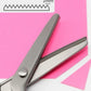 Stainless Steel Pinking Shears – 9.1" Zig Zag Fabric Scissors for Sewing, Quilting, Dressmaking & DIY Crafts