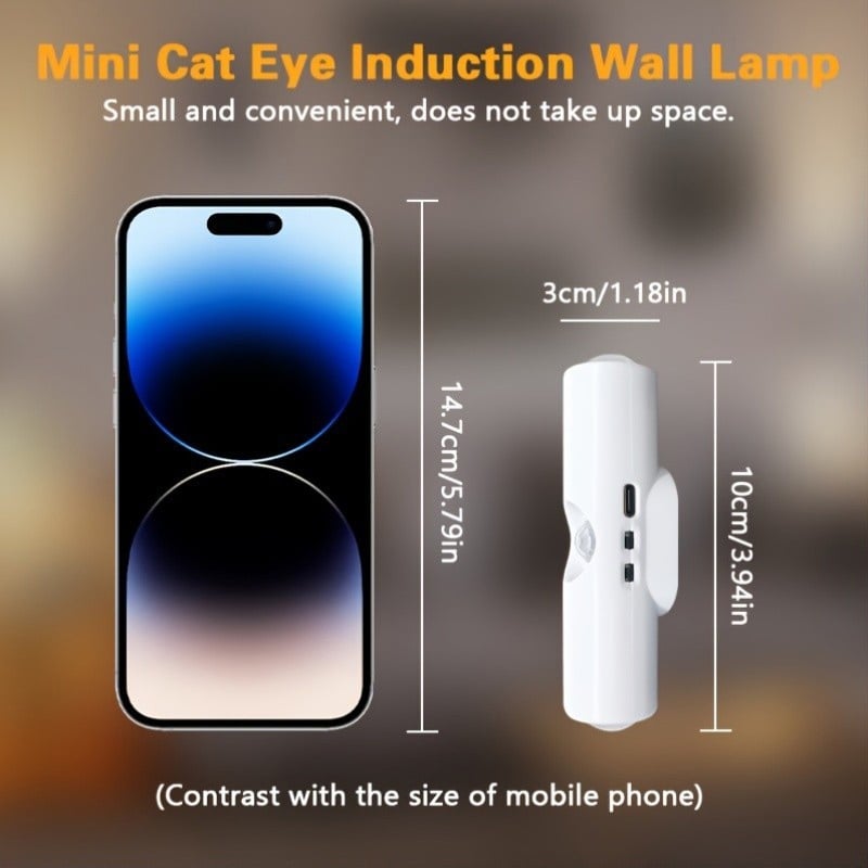 💡 LIMITED-TIME 50% OFF! 🧲 Rechargeable Magnetic Motion Sensor Night Light – RGB, Smart, Easy Install ✨