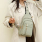 Women's Vintage PU Leather Chest Bag
