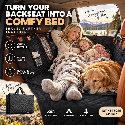 🚗Car Rear-Seat Memory Foam Travel Mattress