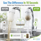 ⏰⚡50K+ SOLD!💥Anti-Splash Kitchen Faucet Cotton Filter for Sediment & Rust Removal