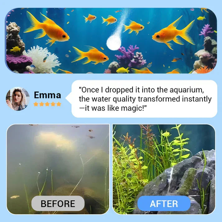 💥BIG SALE !!♻️💧Powerful Aquarium Water Purification Tablet