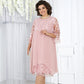Sheer Breeze Layered Lace Dress