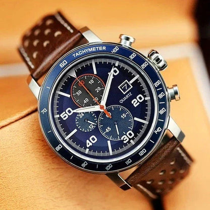 Men's Multifunctional Quartz Belt Watch⌚