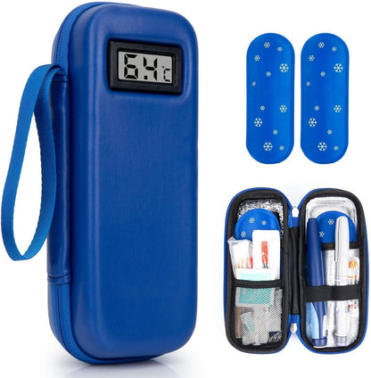 💉HOT SALE!Insulin Cooler Travel Case with Temperature Display