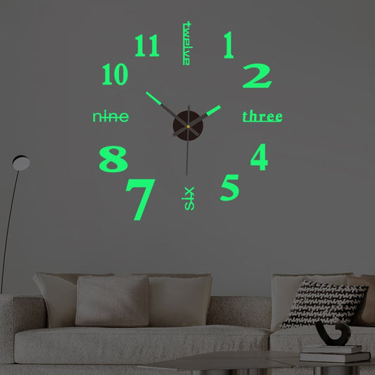 🔥Last Day Promotion 50%OFF🔥 3D Wall Decal Decorative Clock