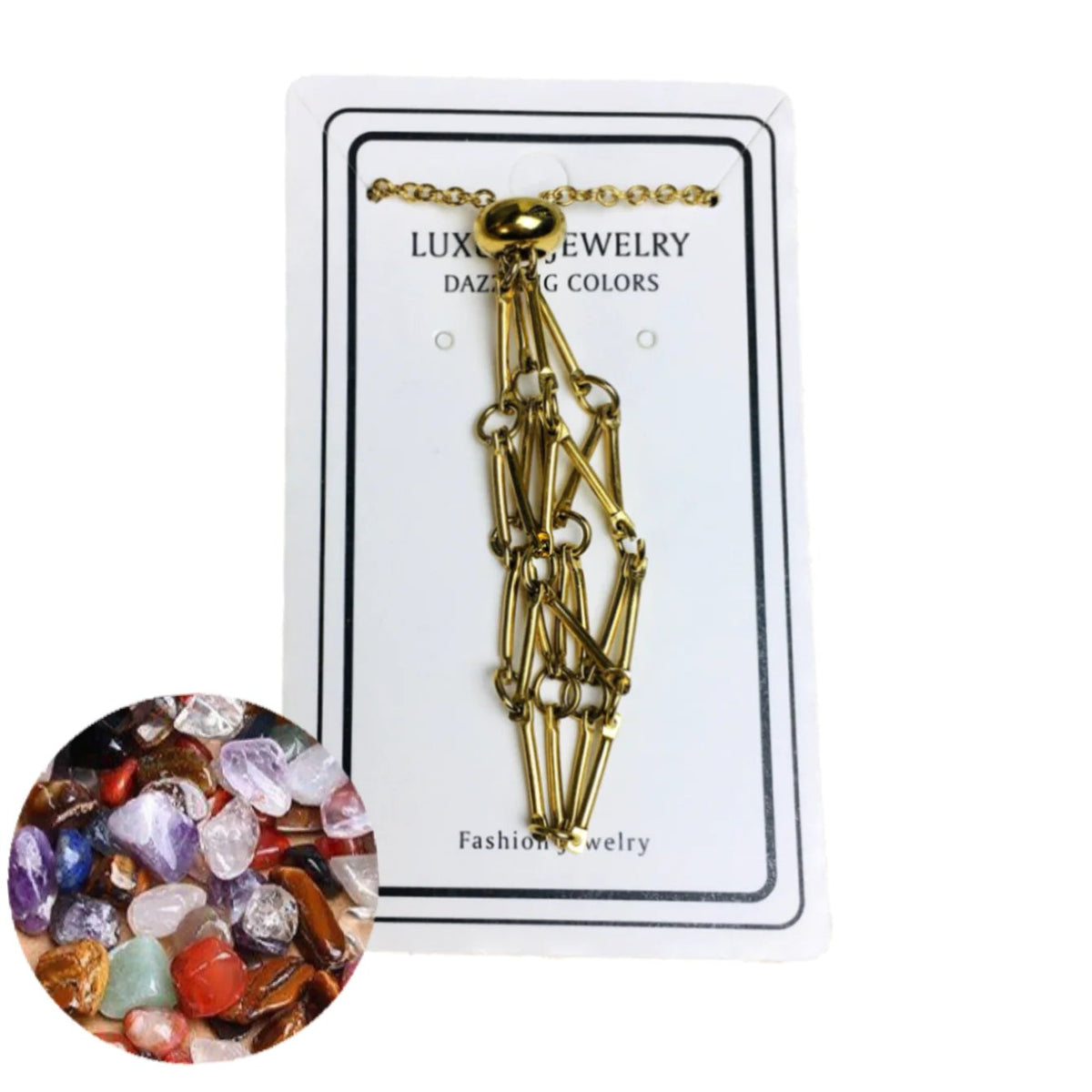 🎁Crystal Necklace🌟 Free (Crystal) Gift Included