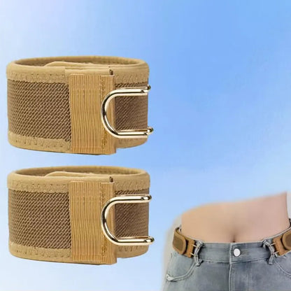 🔥50% OFF! No Buckle Elastic Belt for Men & Women – Invisible, Adjustable & Ultra-Comfortable for Jeans & Pants! 👖✨