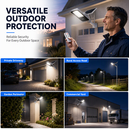 Super bright waterproof street solar light