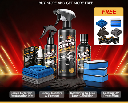 Toretark Car Headlight Restoration Kit