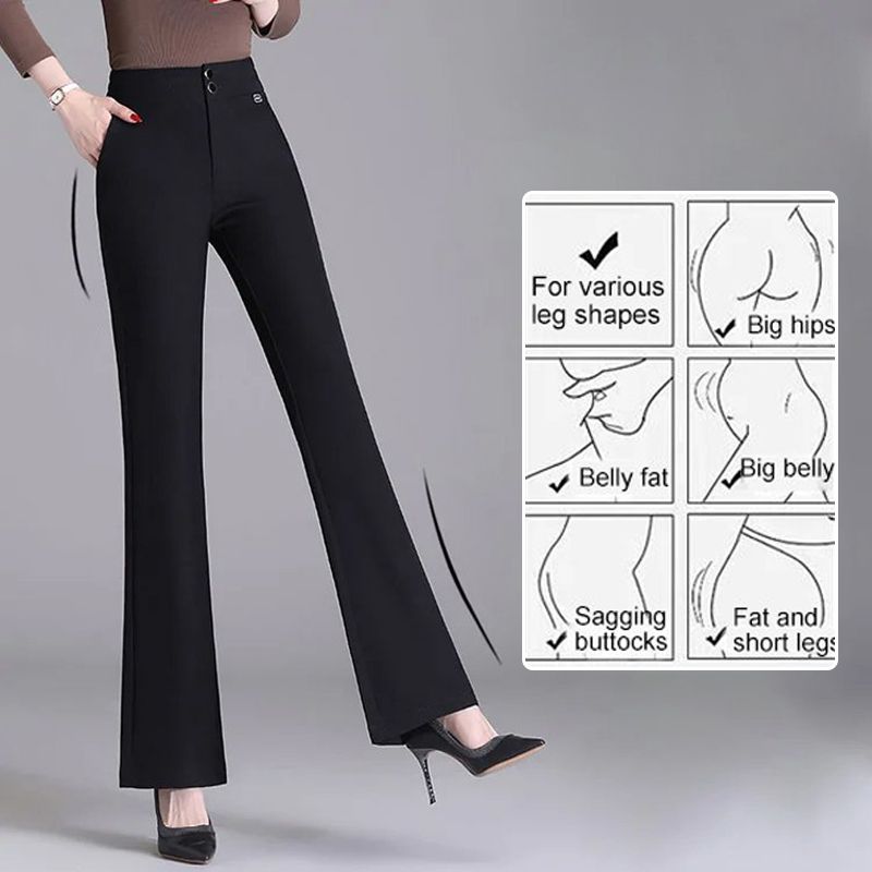 Women’s Fashion Elegant Flare Trousers（50% OFF）