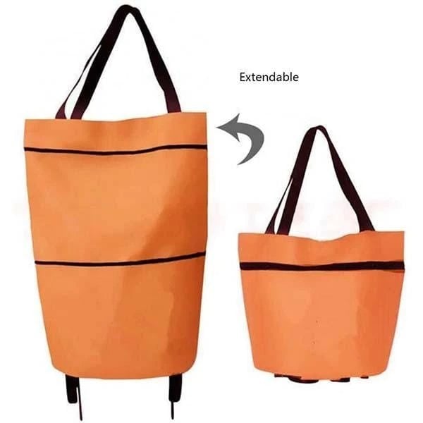 🥳2026 HOT SALE🥳💞50K+ SOLD!🌿🛍️ 50% OFF! Multi‑Purpose Foldable Trolley Bag – Use as grocery cart, utility cart & hand truck. Removable bag for extra versatility. A practical gift idea! 🌟💚