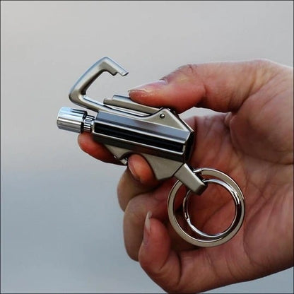 ⏳🔥LIMITED-TIME 50% OFF! ⏰⛈️ Portable Stormproof Lighter – Waterproof & Windproof Ignition – Mini Keychain Fire Starter – Survival Tool for Camping & Emergency 🏕️