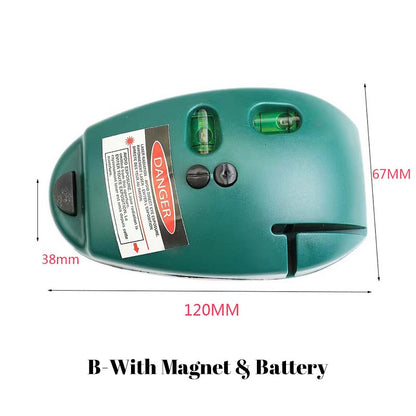 📐HOT SALE! 90 Degree Right Angle Infrared Laser Level🧱🔦