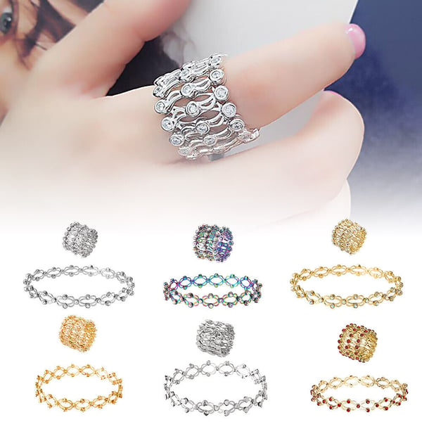 🔥Magic 2-in-1 Folding Retractable Ring Bracelet--🔥Buy 1 Get 1 Free💍(2 PCS)