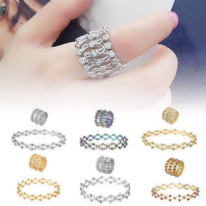 🔥Magic 2-in-1 Folding Retractable Ring Bracelet--🔥Buy 1 Get 1 Free💍(2 PCS)