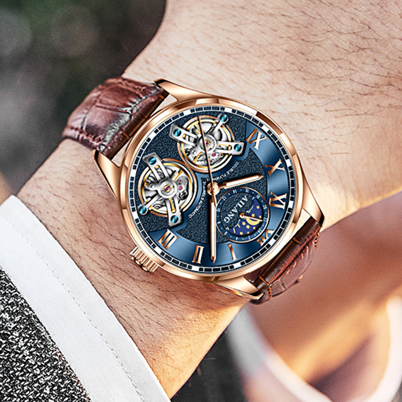 Men's Self-Winding Mechanical Wrist Watch
