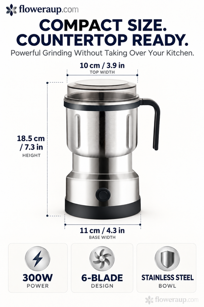🔥NEW YEAR SALE!!⚡50K+ SOLD!💝Multifunctional Electric Grinder – For Coffee, Spices & Herbs, Powerful & Fast Grind🔥