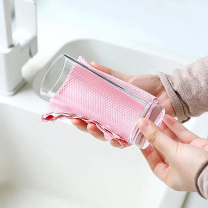 🔥Streak-Free Miracle Cleaning Cloths - Reusable【5 Pieces】