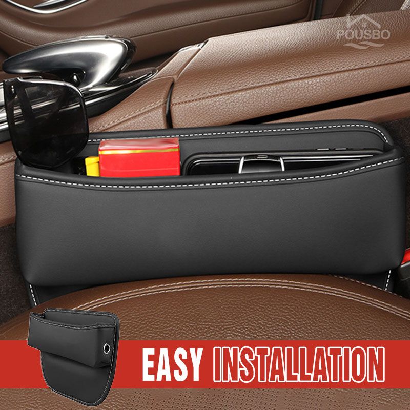 Car Seat Crevice Storage Box, Multifunctional Seat Crevice Storage Box, In-Car Seat and Center Console Storage Strip
