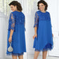 Sheer Breeze Layered Lace Dress