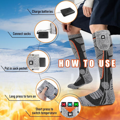 🧦Rechargeable Heated Socks for Men & Women