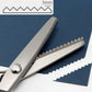 Stainless Steel Pinking Shears – 9.1" Zig Zag Fabric Scissors for Sewing, Quilting, Dressmaking & DIY Crafts