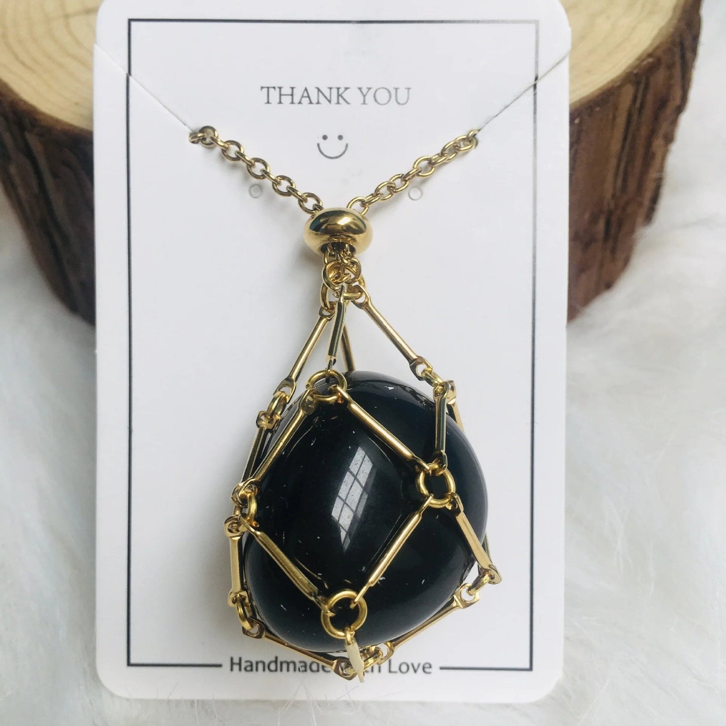 🎁Crystal Necklace🌟 Free (Crystal) Gift Included