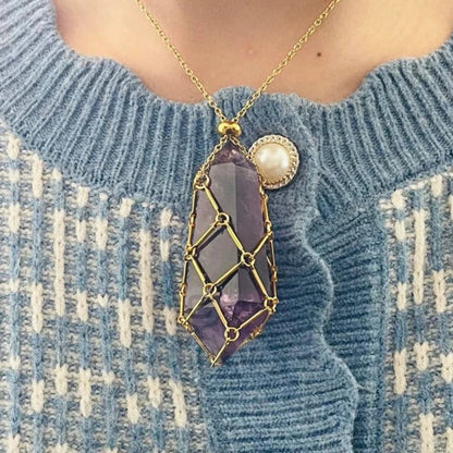 🎁Crystal Necklace🌟 Free (Crystal) Gift Included