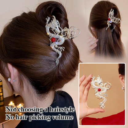 Super Sparkling Rhinestone Dragon Hair Clip