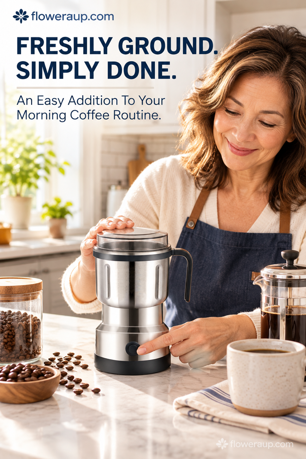🔥NEW YEAR SALE!!⚡50K+ SOLD!💝Multifunctional Electric Grinder – For Coffee, Spices & Herbs, Powerful & Fast Grind🔥