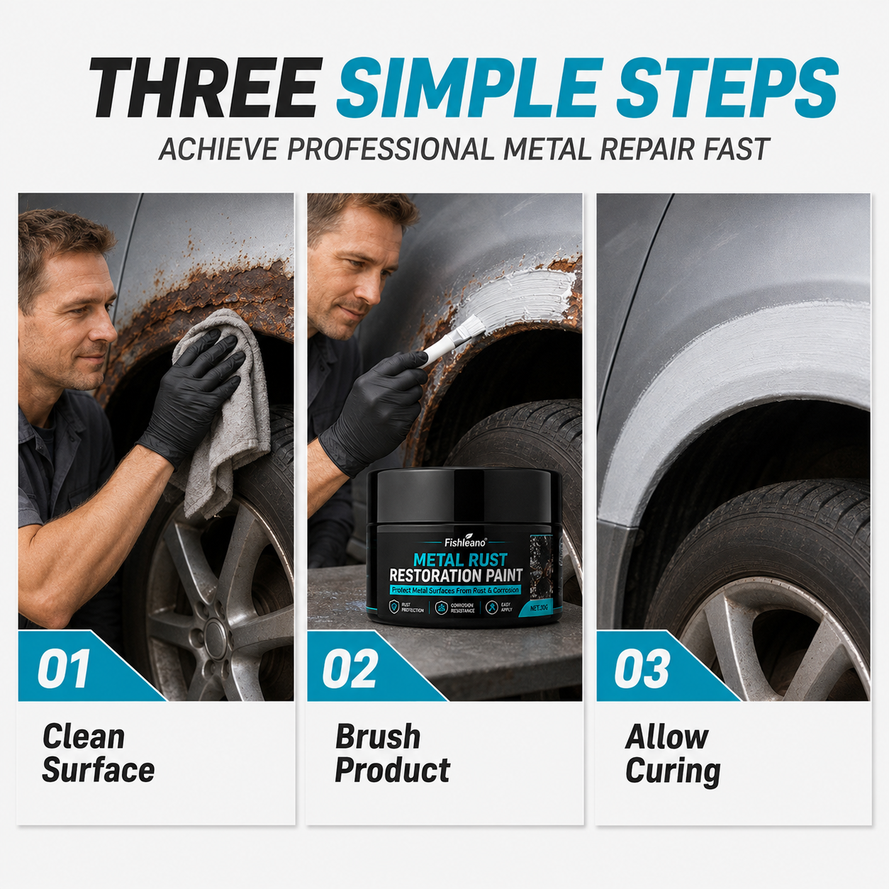 🥳2026 HOT SALE🥳💞50K+ SOLD!🔧🏠 50% OFF! Metal Rust Protection Black Repair Paste – Restores rusty gates, railings & tools. Forms protective coating – no need to replace! 🛡️✨