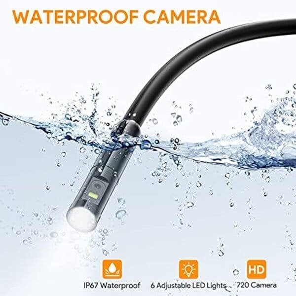 🔍 3-in-1 HD Endoscope Camera | 720P Inspection