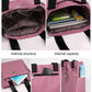 2024 Large Capacity Waterproof Multi Pocket Nylon Shoulder Bag