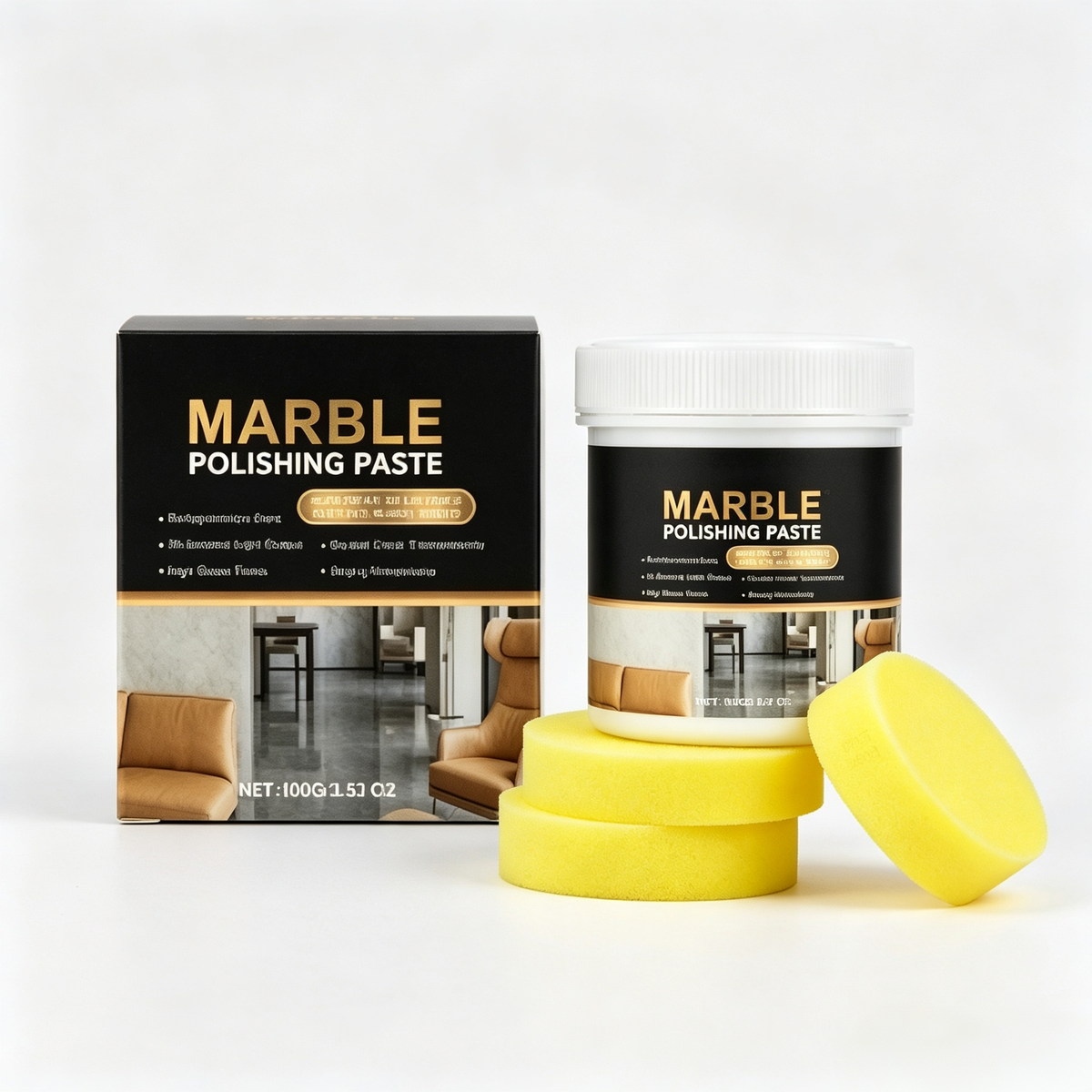 🥳 2026 Best-Seller 🥳💞 Over 50,000 sold! ✨50% off! Marble Polishing Paste—Removes scratches and etching marks, restoring the natural luster. The protective layer repels water and fingerprints. Professional-grade restoration that saves you a fortune!