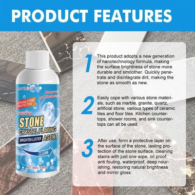 🔥While Supplies Last 50% OFF!🎉Stone Stain Remover Cleaner (Effective Removal of Oxidation, Rust, Stains)