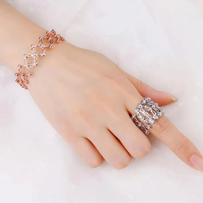 🔥Magic 2-in-1 Folding Retractable Ring Bracelet--🔥Buy 1 Get 1 Free💍(2 PCS)