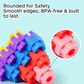 🧸Endless Fun with Snap-Together Hexagon Building Blocks🪄