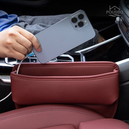 Car Seat Crevice Storage Box, Multifunctional Seat Crevice Storage Box, In-Car Seat and Center Console Storage Strip