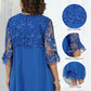 Sheer Breeze Layered Lace Dress