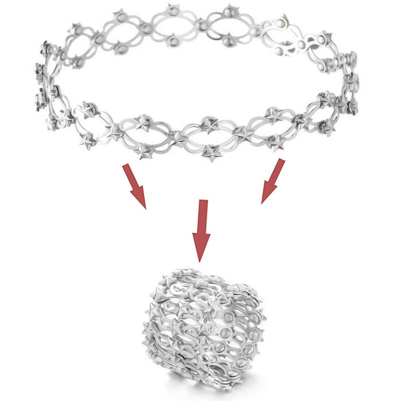 🔥Magic 2-in-1 Folding Retractable Ring Bracelet--🔥Buy 1 Get 1 Free💍(2 PCS)