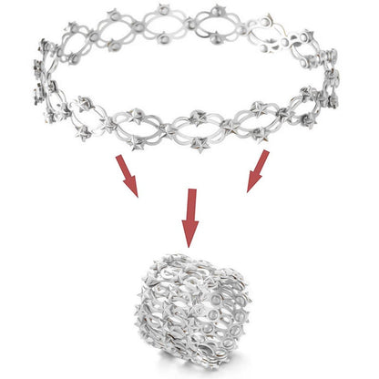 🔥Magic 2-in-1 Folding Retractable Ring Bracelet--🔥Buy 1 Get 1 Free💍(2 PCS)
