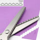 Stainless Steel Pinking Shears – 9.1" Zig Zag Fabric Scissors for Sewing, Quilting, Dressmaking & DIY Crafts