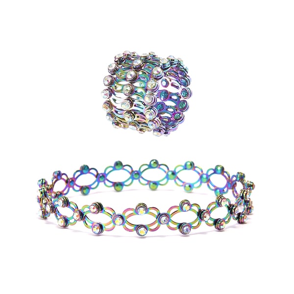 🔥Magic 2-in-1 Folding Retractable Ring Bracelet--🔥Buy 1 Get 1 Free💍(2 PCS)