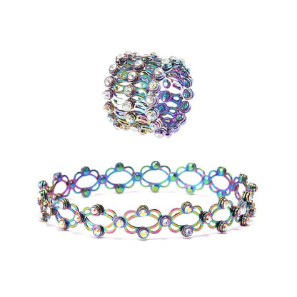 🔥Magic 2-in-1 Folding Retractable Ring Bracelet--🔥Buy 1 Get 1 Free💍(2 PCS)