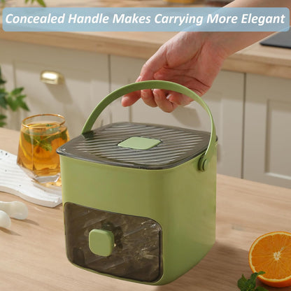 ⏳Time-Limited Special⏰Essential for summer🥤🧊 Ice Cube Maker with Storage – 48 cubes at once, leak‑proof lid. Stackable, saves space.