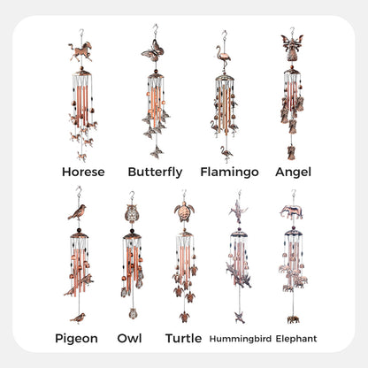 🐎Pure hand-made Copper Horse wind chimes🎐