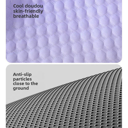 💖❄️Pet Cooling Mat for Dogs & Cats 🐾 Naturally Cool Ice-Silk Pad • Breathable, Washable & Soft 🌿  For Floors, Sofas & Car Travel • Multiple Sizes • Gradient Colours ☀️🐶🐱