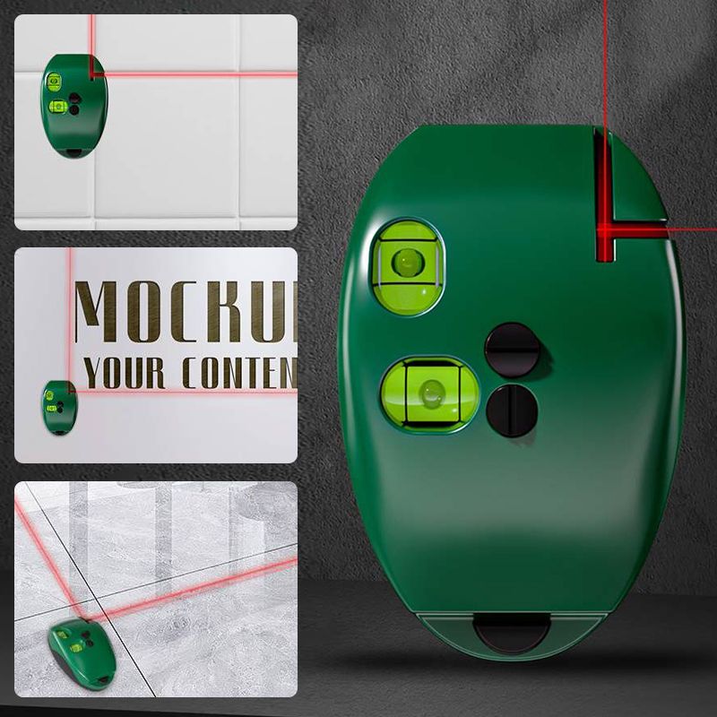 📐HOT SALE! 90 Degree Right Angle Infrared Laser Level🧱🔦